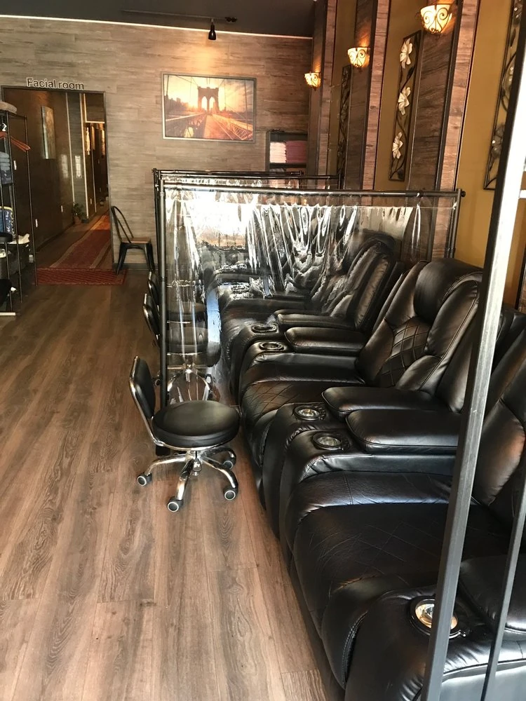 Styling chairs inside Tang Beauty Salon