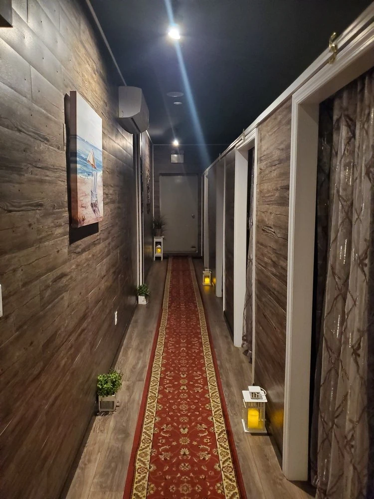 Interior passage inside Tang Beauty Salon